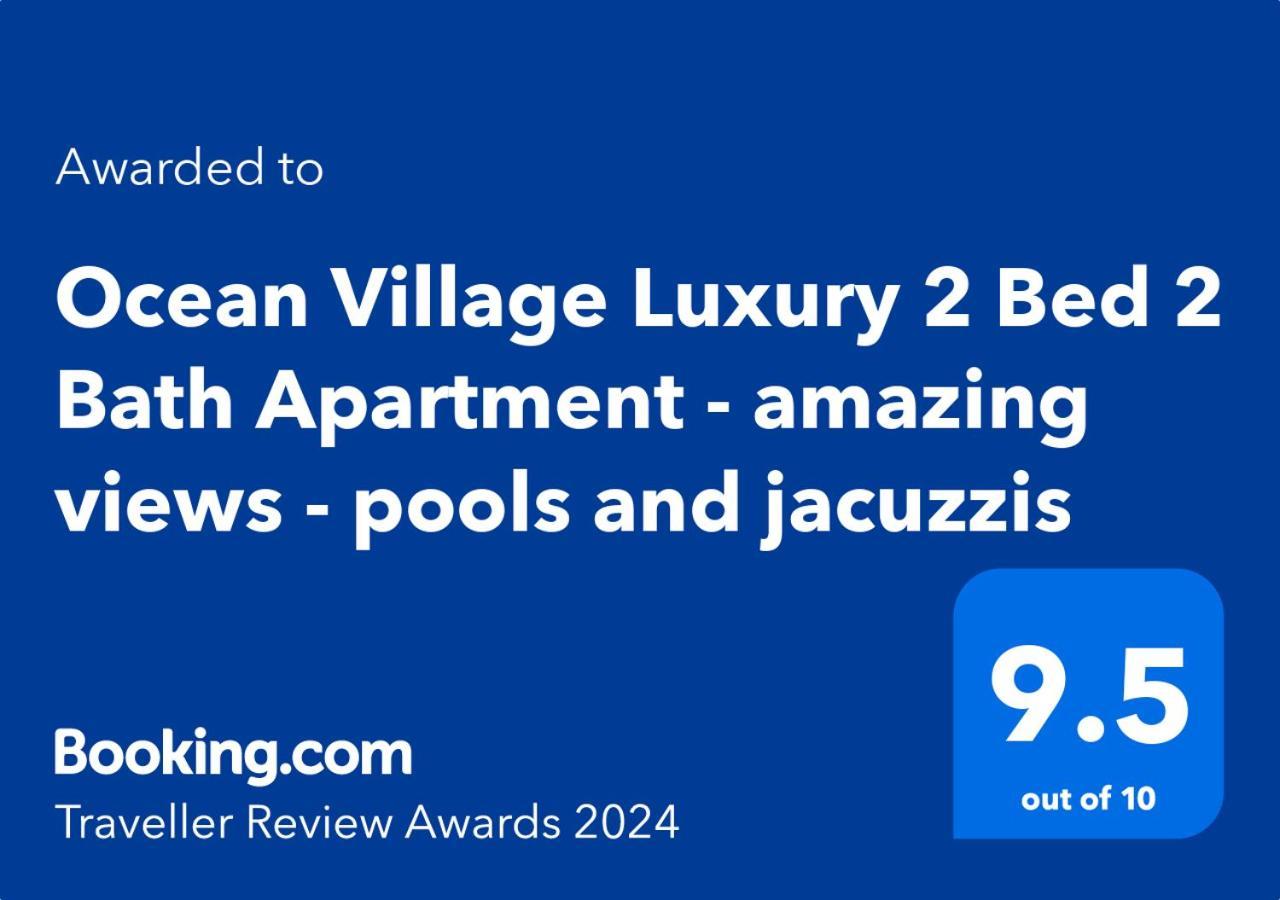 Ocean Village Luxury 2 Bed 2 Bath Apartment - Amazing Views - Pools And Jacuzzis Gibraltar Exteriör bild